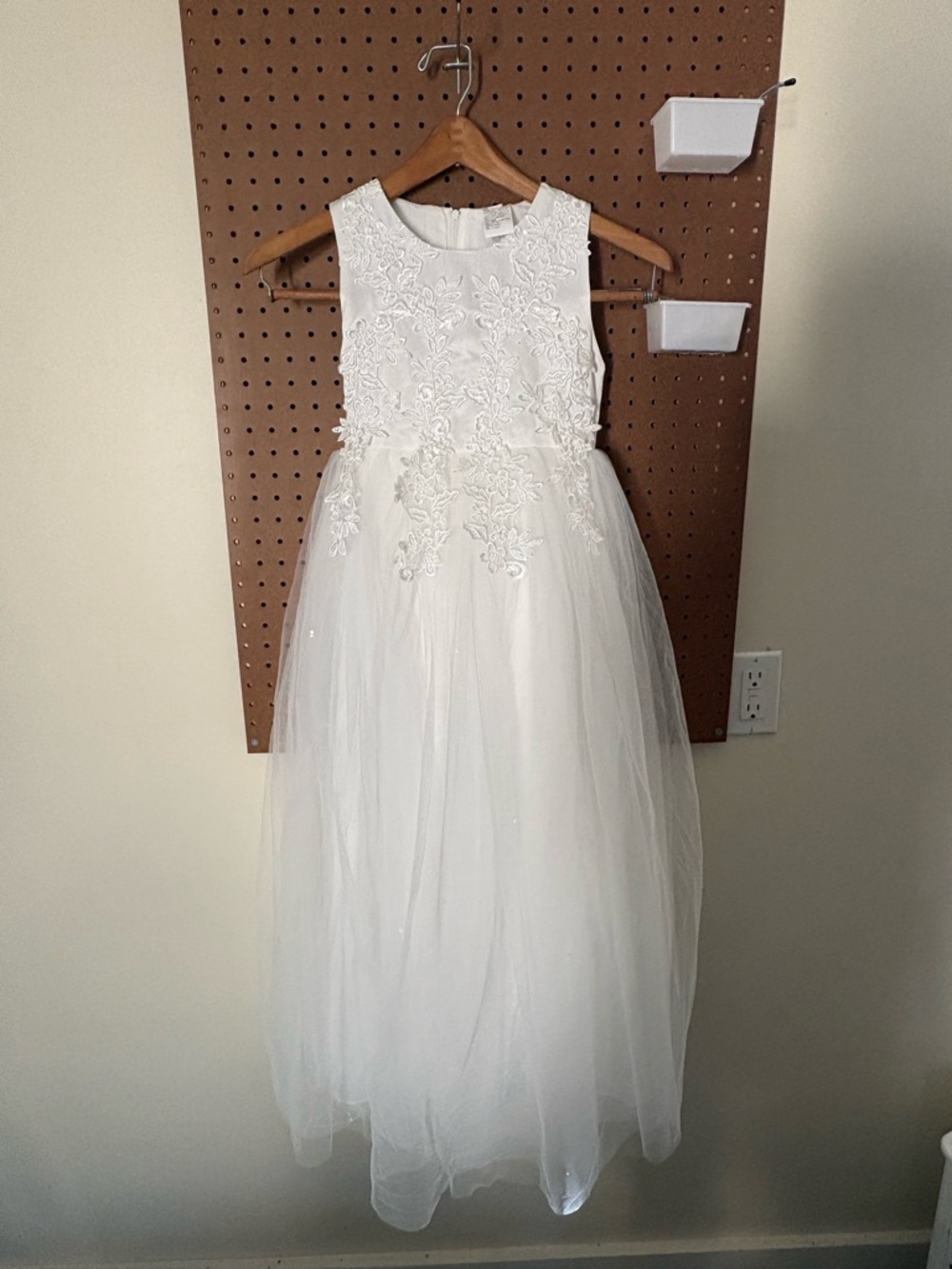 Little/Big Girls Lace Bridesmaid Dress Flower Kid Wedding Ball Gown Toddler